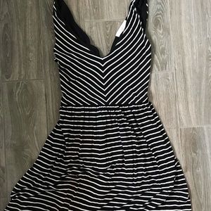 Black and white sundress